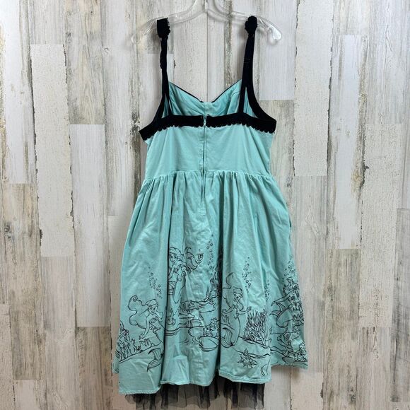 Disney The Little Mermaid Ariel Swing Dress size 16 - Picture 3 of 12